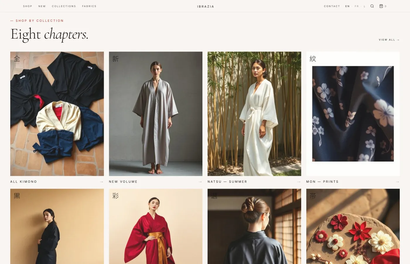 Collections — eight chapters